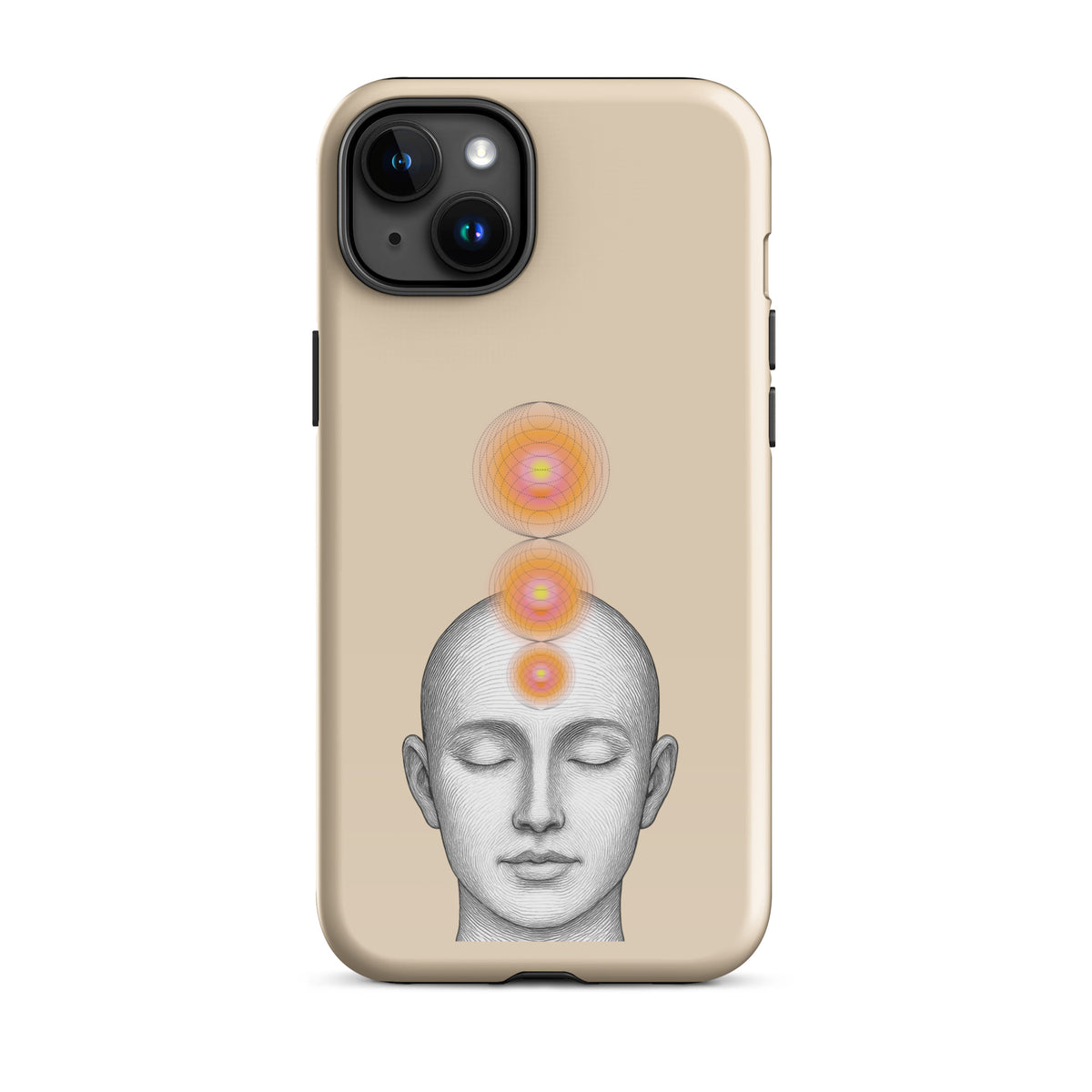 Third Eye Phone Case for iPhone® (Beige)