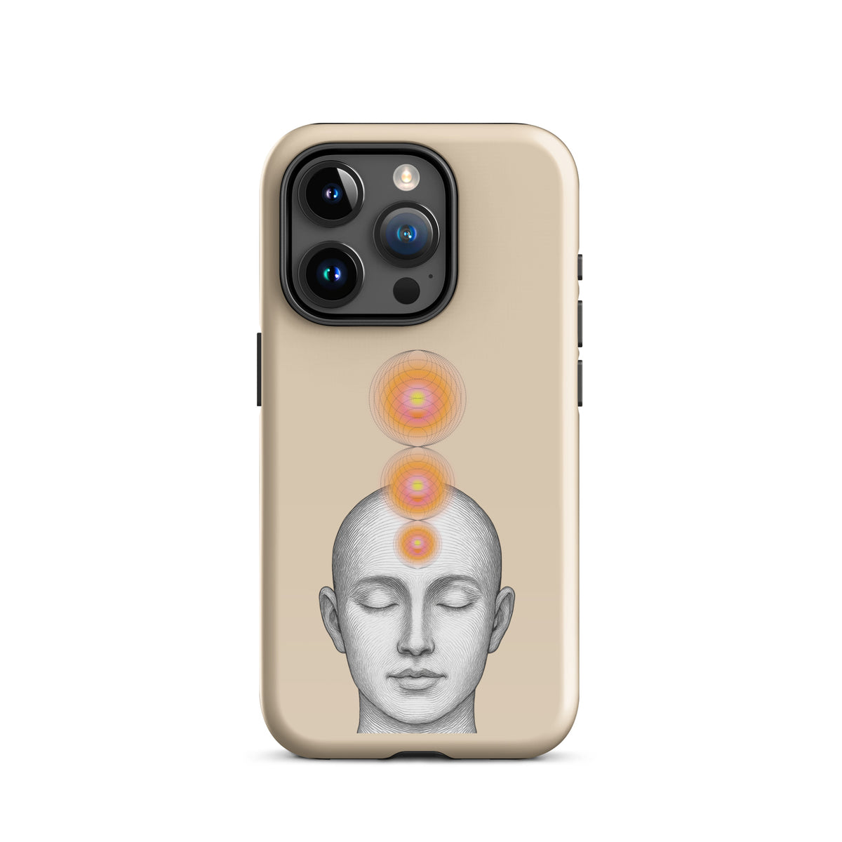 Third Eye Phone Case for iPhone® (Beige)