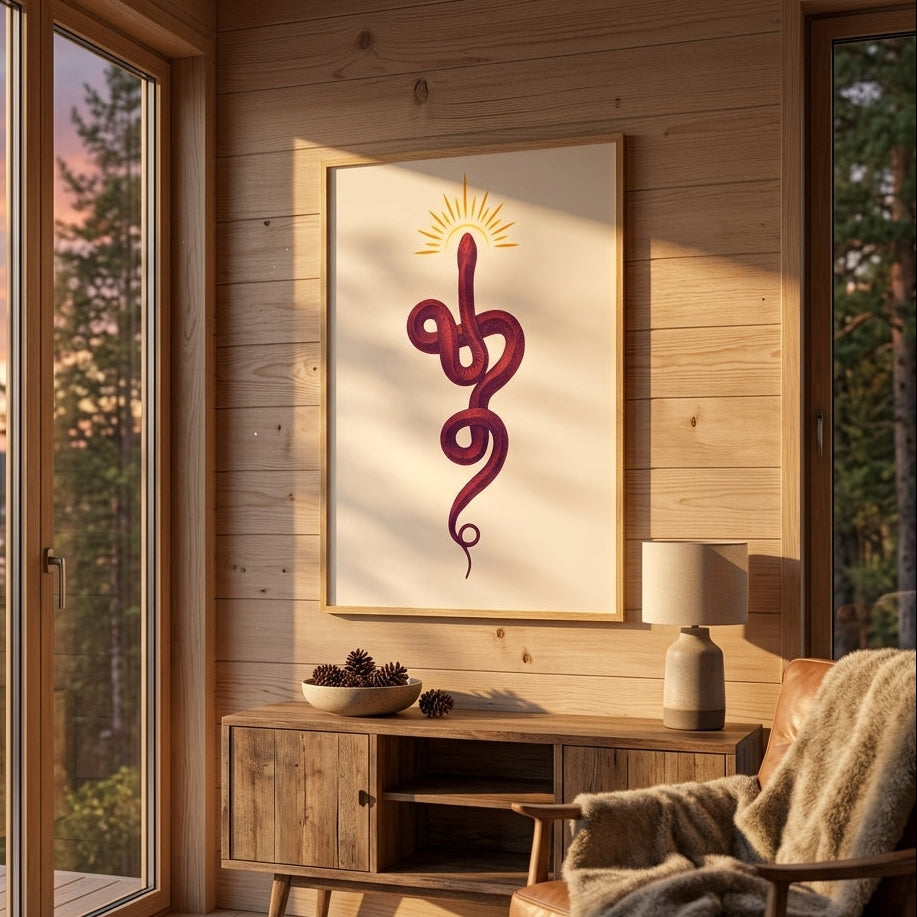 Serpent Sun Poster