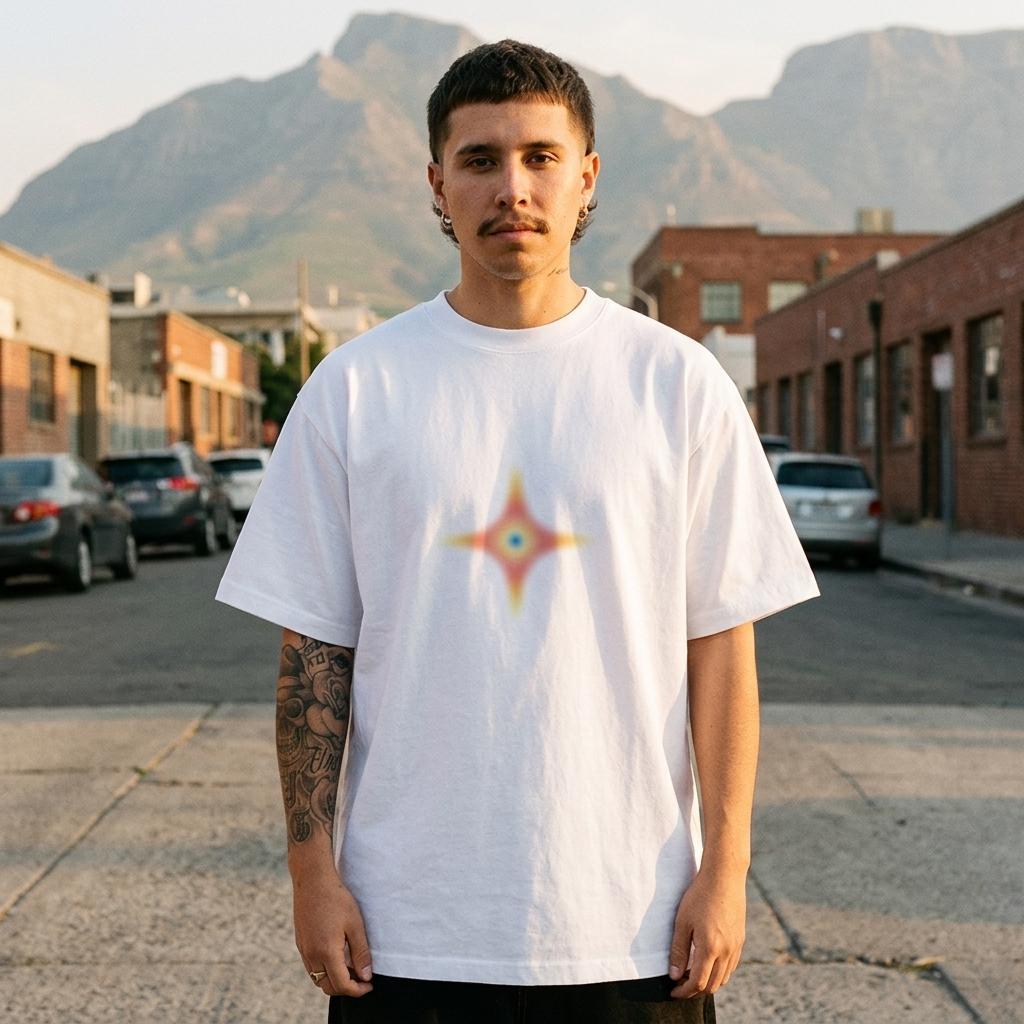 Cosmic Starburst - Oversized Tee